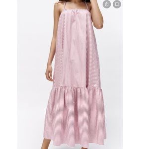 Zara NEW WITH TAGS striped maxi size xs